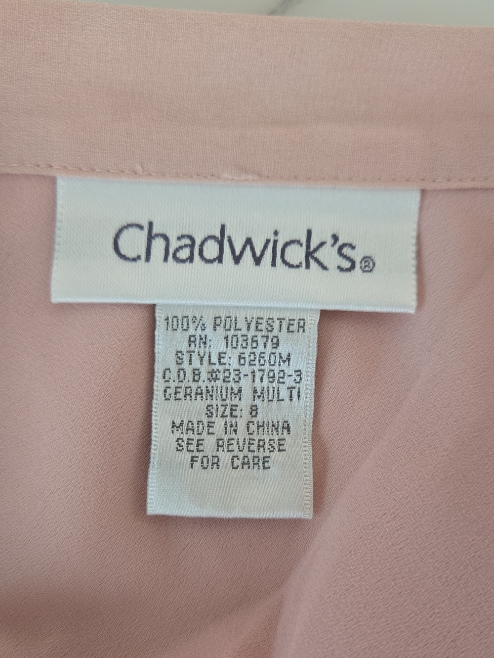 Chadwick's Pink Floral Maxi Skirt Vintage Cottagecore Romantic Garden Party - Picture 6 of 11